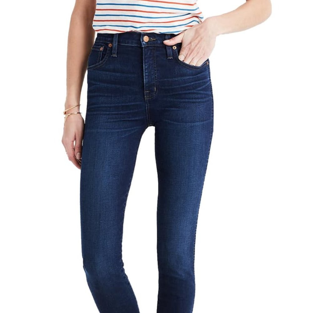 10" High-Rise Skinny Jeans